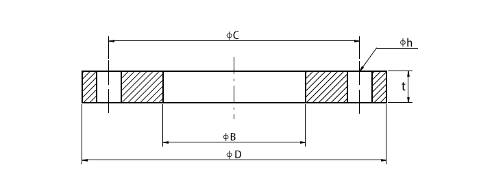 JIS B2220 SOP FF 10K